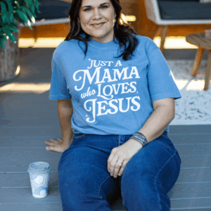 Mama Loves Jesus Tee