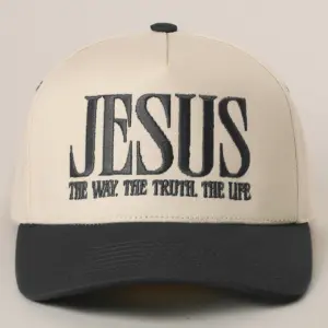 JESUS Embroidered Trucker Hat