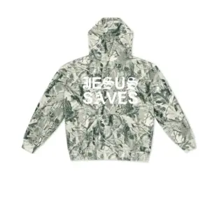 Jesus Saves Camo Shirt