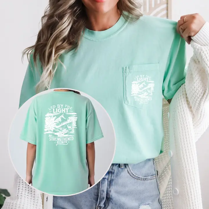 Led by the Light Tee - Image 2